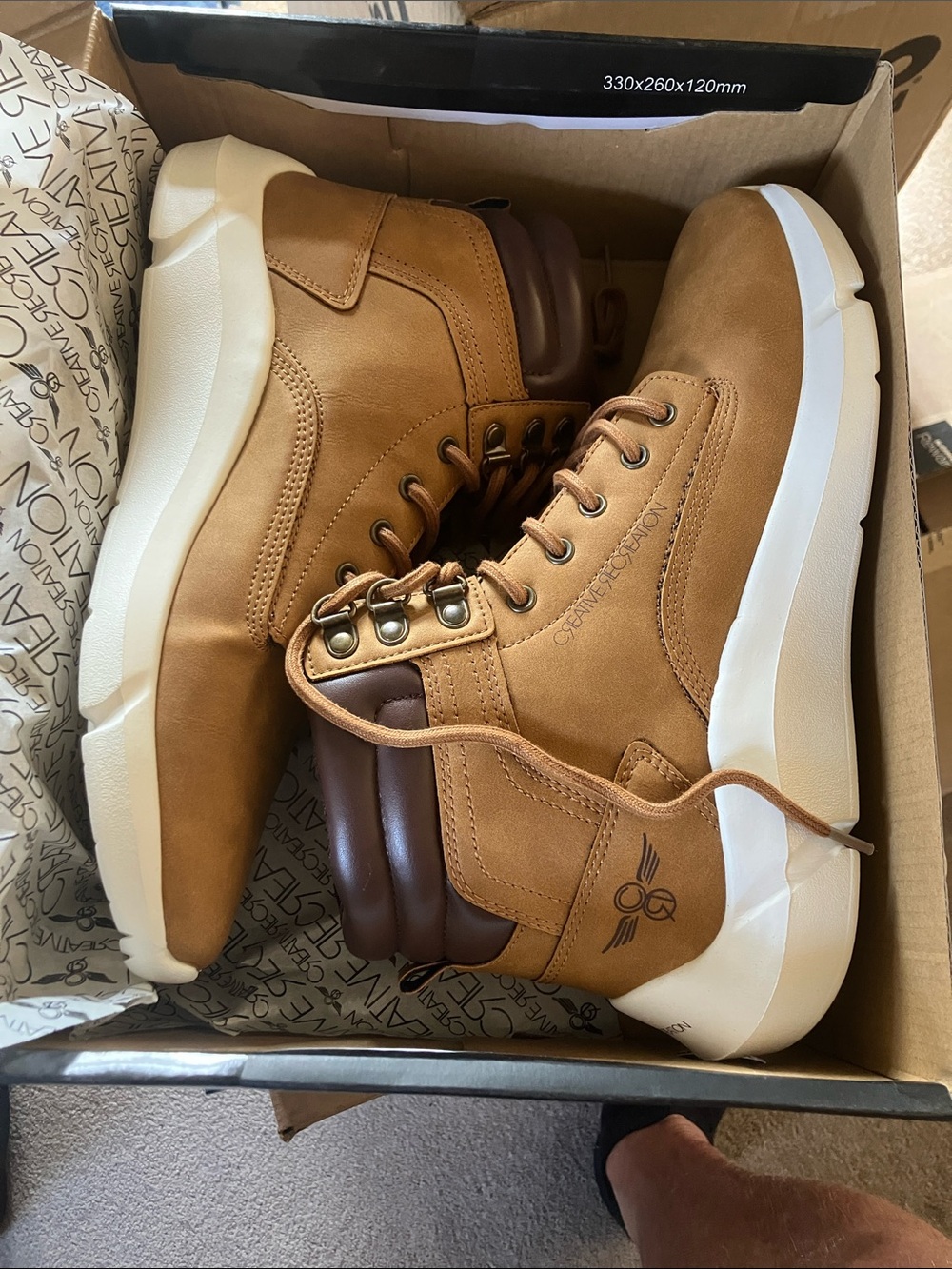 Creative Recreation Journey Wheat Suede Chukka Boots - Wheat